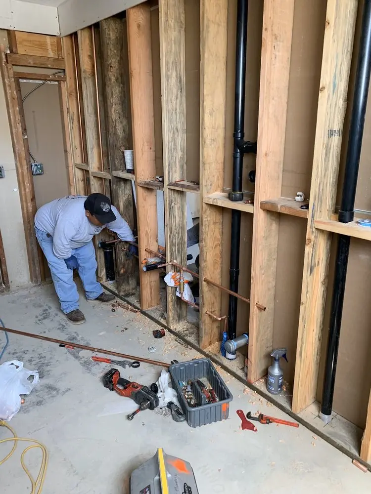 Commercial rough-in plumbing for Water Heater Replacement in Downtown Mount Dora